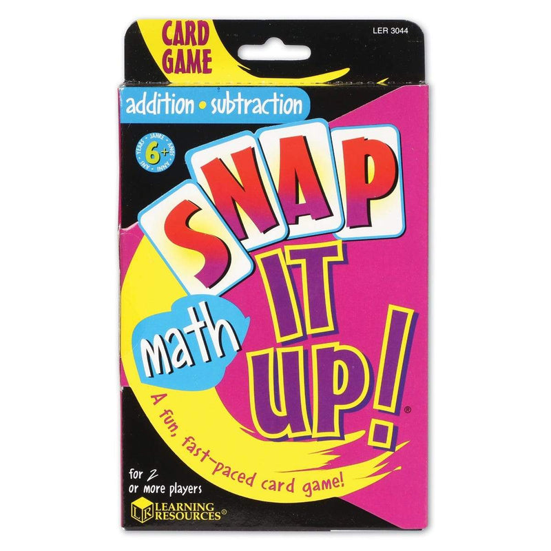 Snap It Up!® Addition & Subtraction Card Game - STEMfinity