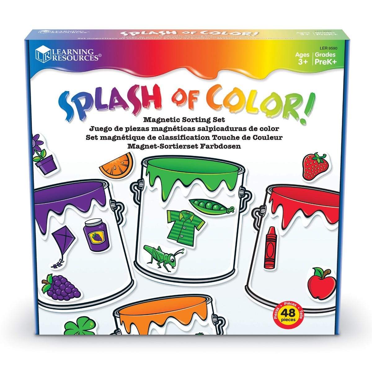 Splash of Color Magnetic Sorting Set - STEMfinity