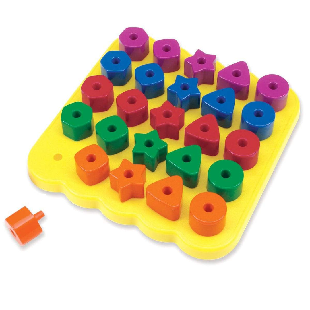 Stacking Shapes Pegboard - STEMfinity