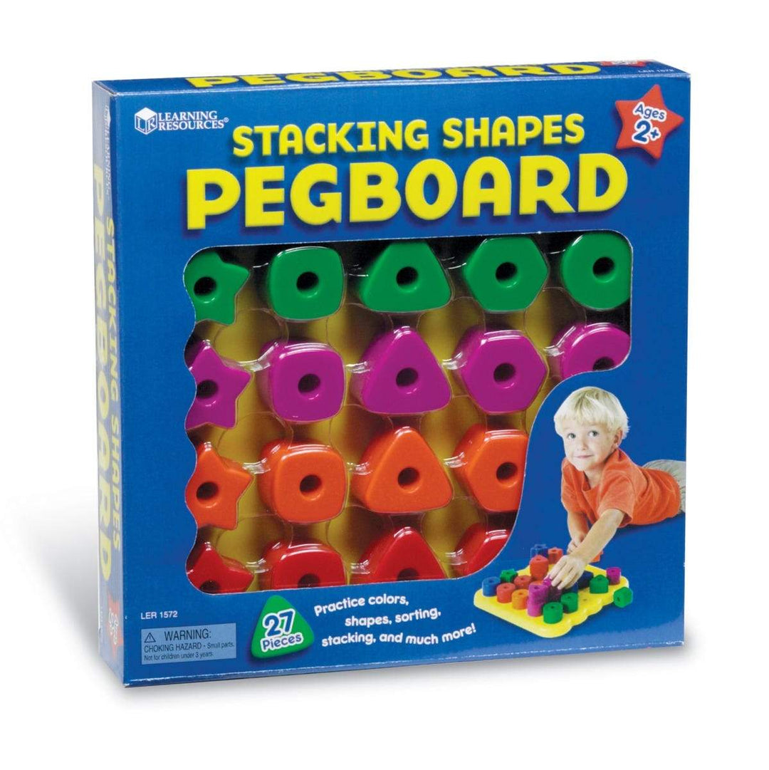 Stacking Shapes Pegboard - STEMfinity