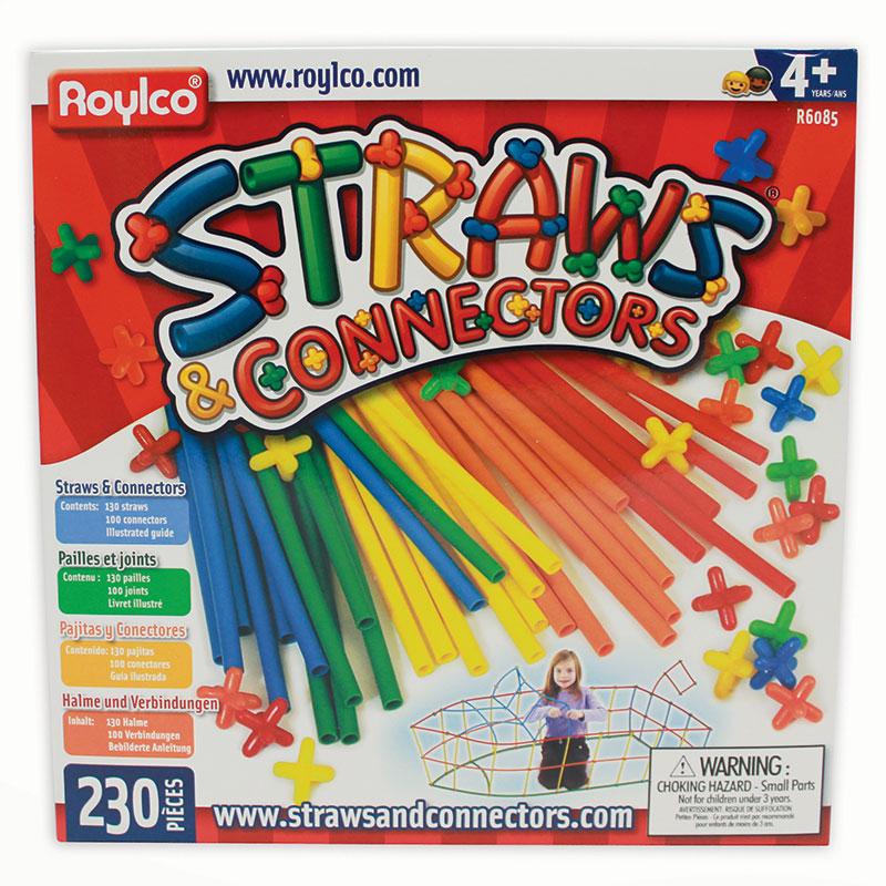 Straws & Connectors, 230 Pieces - STEMfinity
