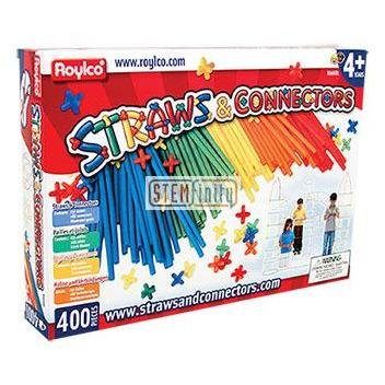 Straws & Connectors, 400 Pieces - STEMfinity
