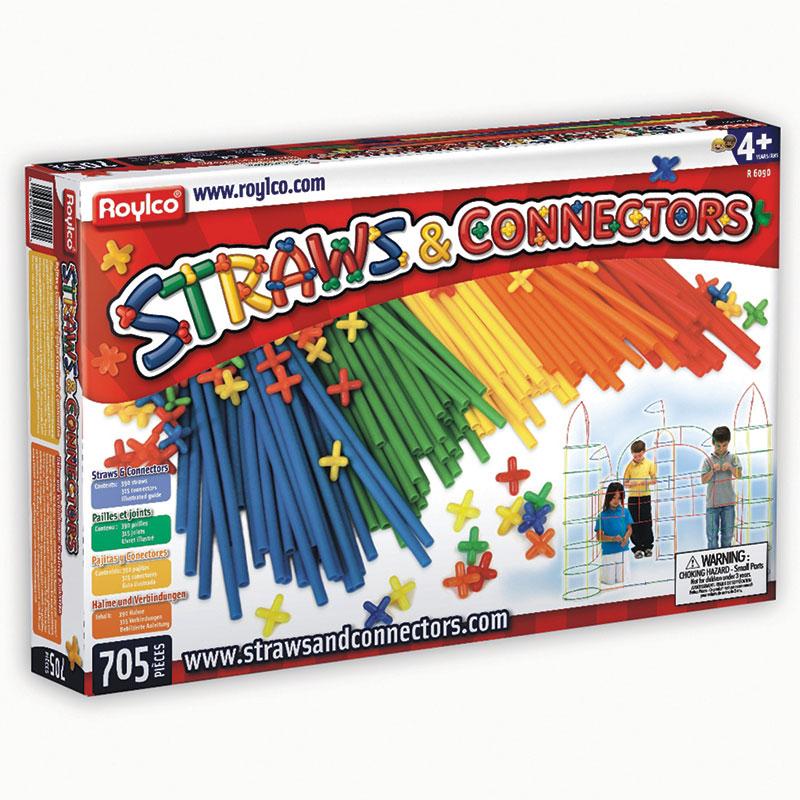 Straws & Connectors, 705 Pieces - STEMfinity