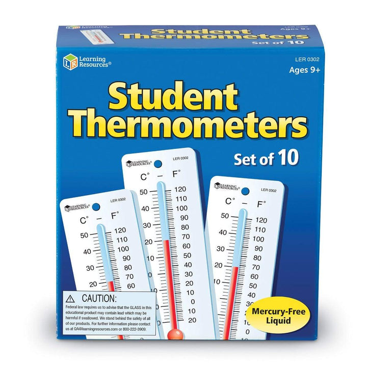Student Thermometers, Set of 10 - STEMfinity