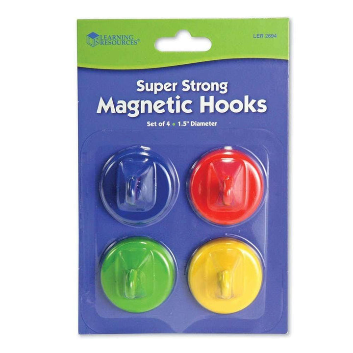 Super Strong Magnetic Hooks, Set of 4 - STEMfinity