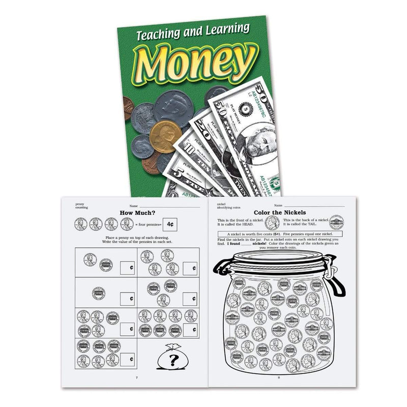 Teaching and Learning Money Activity Book - STEMfinity