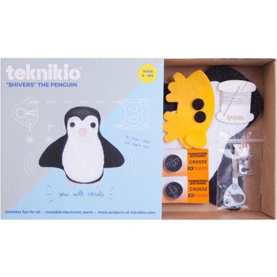 Teknikio Shivers the Penguin Set - STEMfinity
