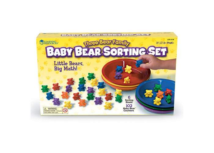 Three Bear Family® Baby Bear™ Sorting Set - STEMfinity