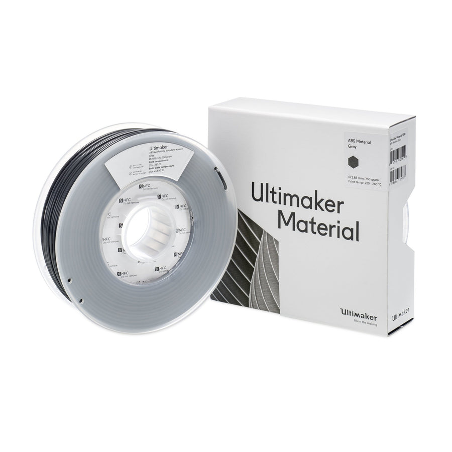 Ultimaker Filament - ABS Gray, 750g - STEMfinity