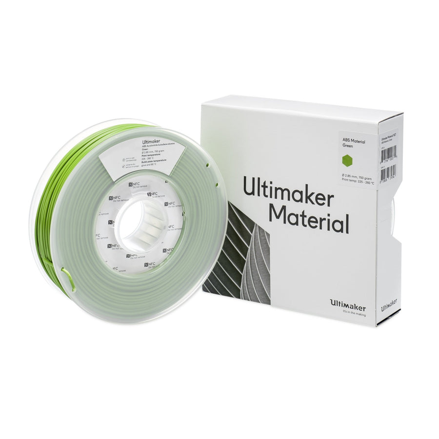 Ultimaker Filament - ABS Green, 750g - STEMfinity