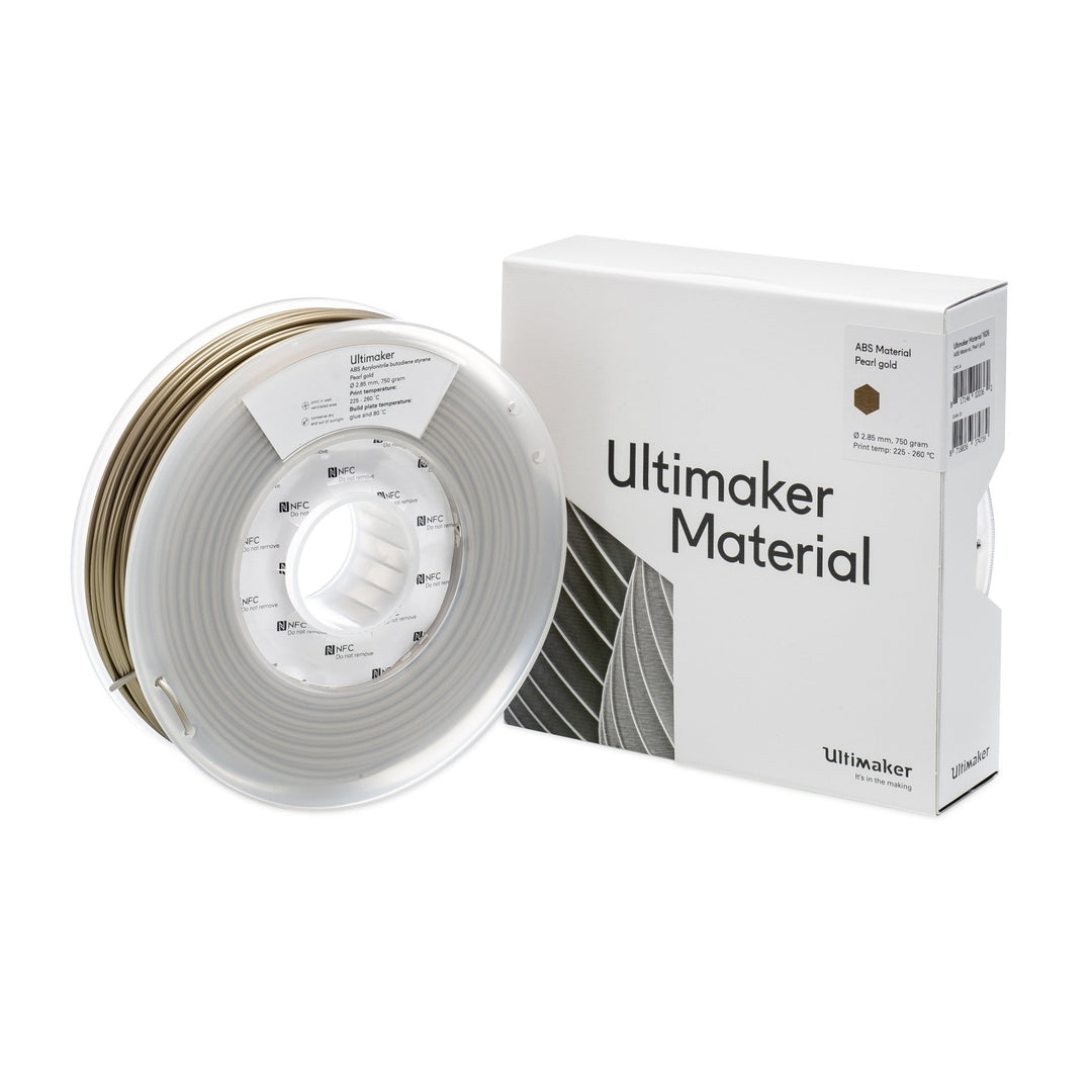 Ultimaker Filament - ABS Pearl Gold, 750g - STEMfinity