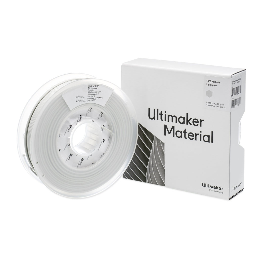 Ultimaker Filament - CPE Light Gray, 750g - STEMfinity