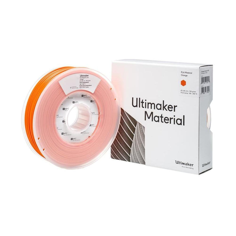Ultimaker Filament - PLA Orange, 750g - STEMfinity