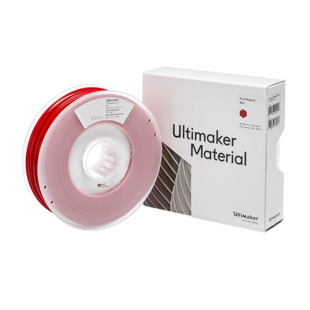 Ultimaker Filament - PLA Red, 750g - STEMfinity